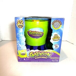 Gazillion Premium Bubble Machine Tornado Kids Outdoor Toy  NEW